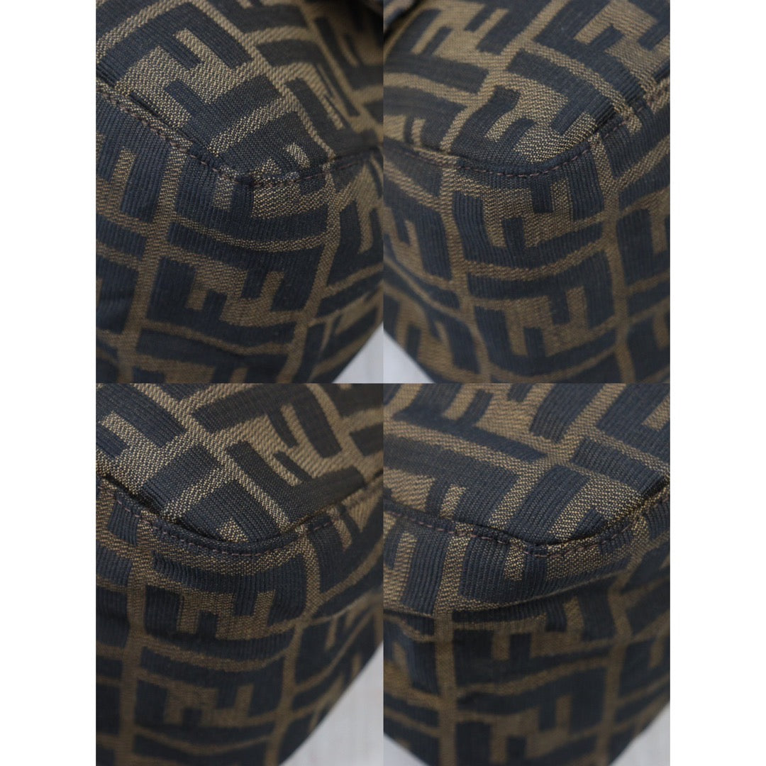 Rank A｜ FENDI Zucca Mamma Baguette Shoulder Bag ｜24051320