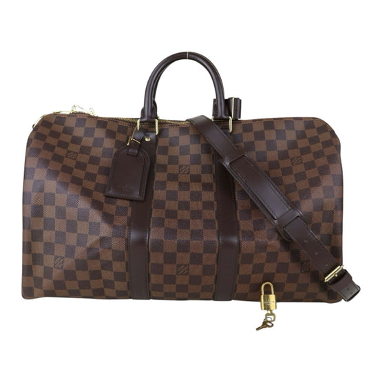 Very Good ( Rank A) ｜ LV Damier Keepall Bandouliere 45 With Shoulderstrap｜S25081407