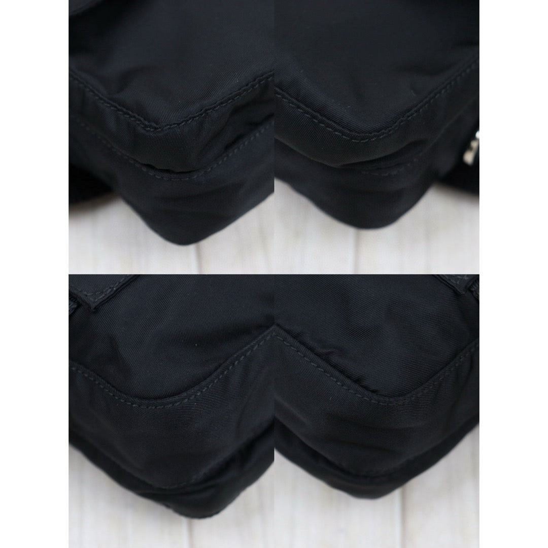 Very Good ( Rank A)｜ PRADA Nylon Body Bag Waist Bag Black｜P25051606