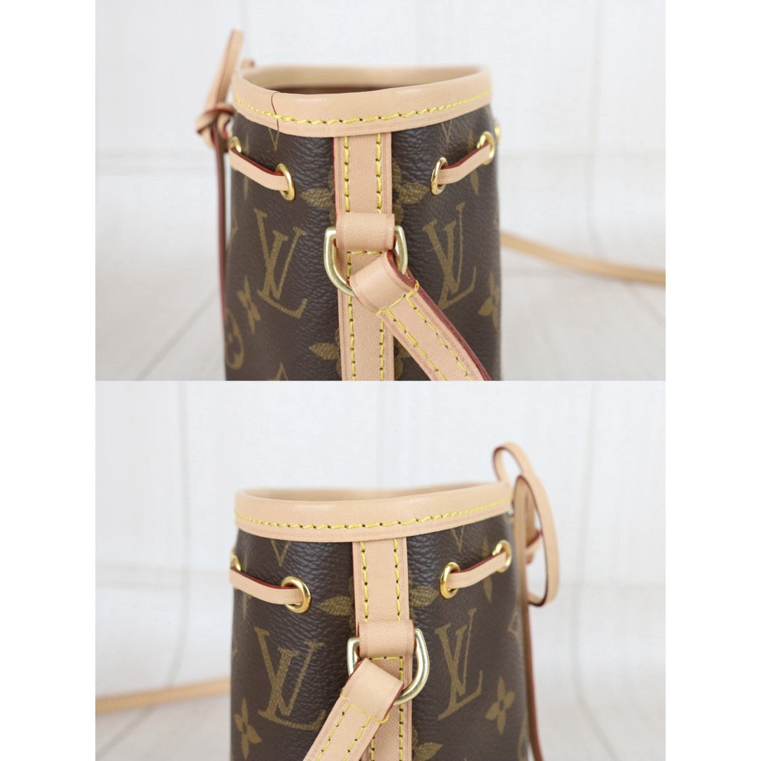 Include Entrupy Certificate of Authenticity｜Excellent（Rank SA）｜Louis Vuitton Monogram Nano Noe Shoulder Bag ｜X26071206