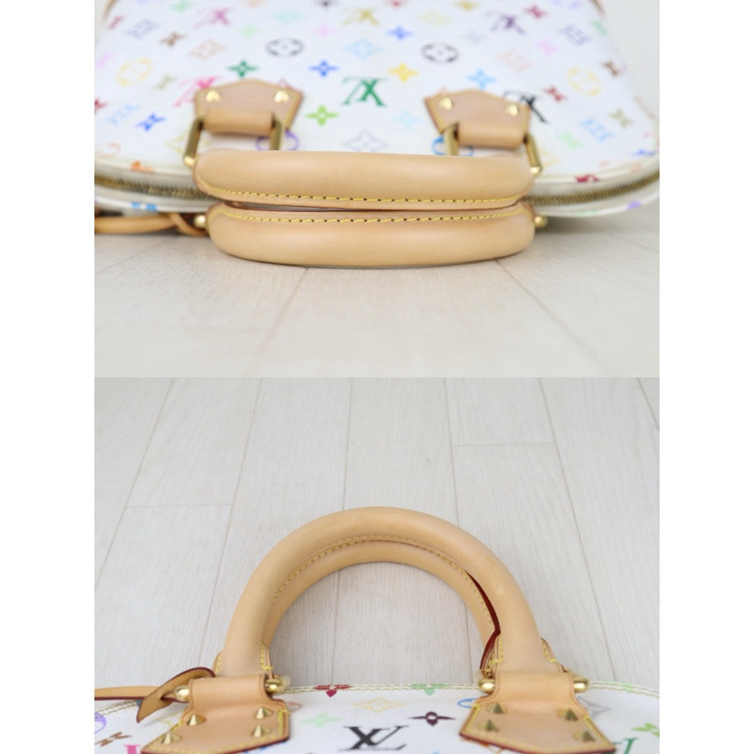 Include Entrupy Certificate of Authenticity｜Very Good ( Rank A)｜  Louis Vuitton Takashi Murakam Multi Monogram Alma Hand Bag ｜S26041802