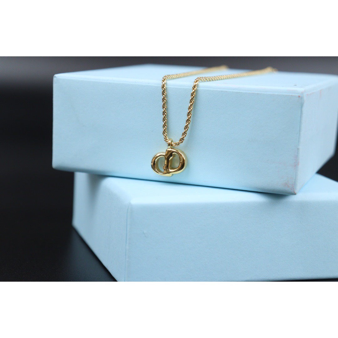 Rank SA ｜ Dior CD Necklace Gold Plated ｜24013003