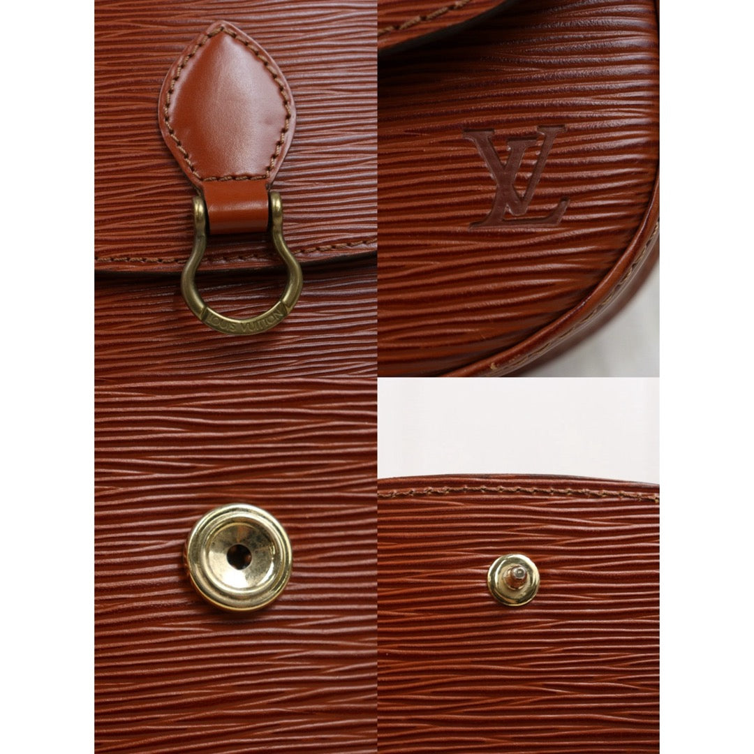 Good ( Rank AB)｜ LV Epi Saint Cloud PM Shoulder Bag Caramel｜V25102805