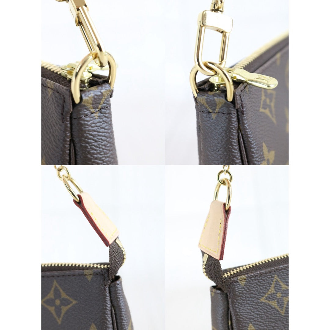 Excellent（Rank SA）｜Full Set  LV Monogram Mini Pochette Accessoires｜X25122311