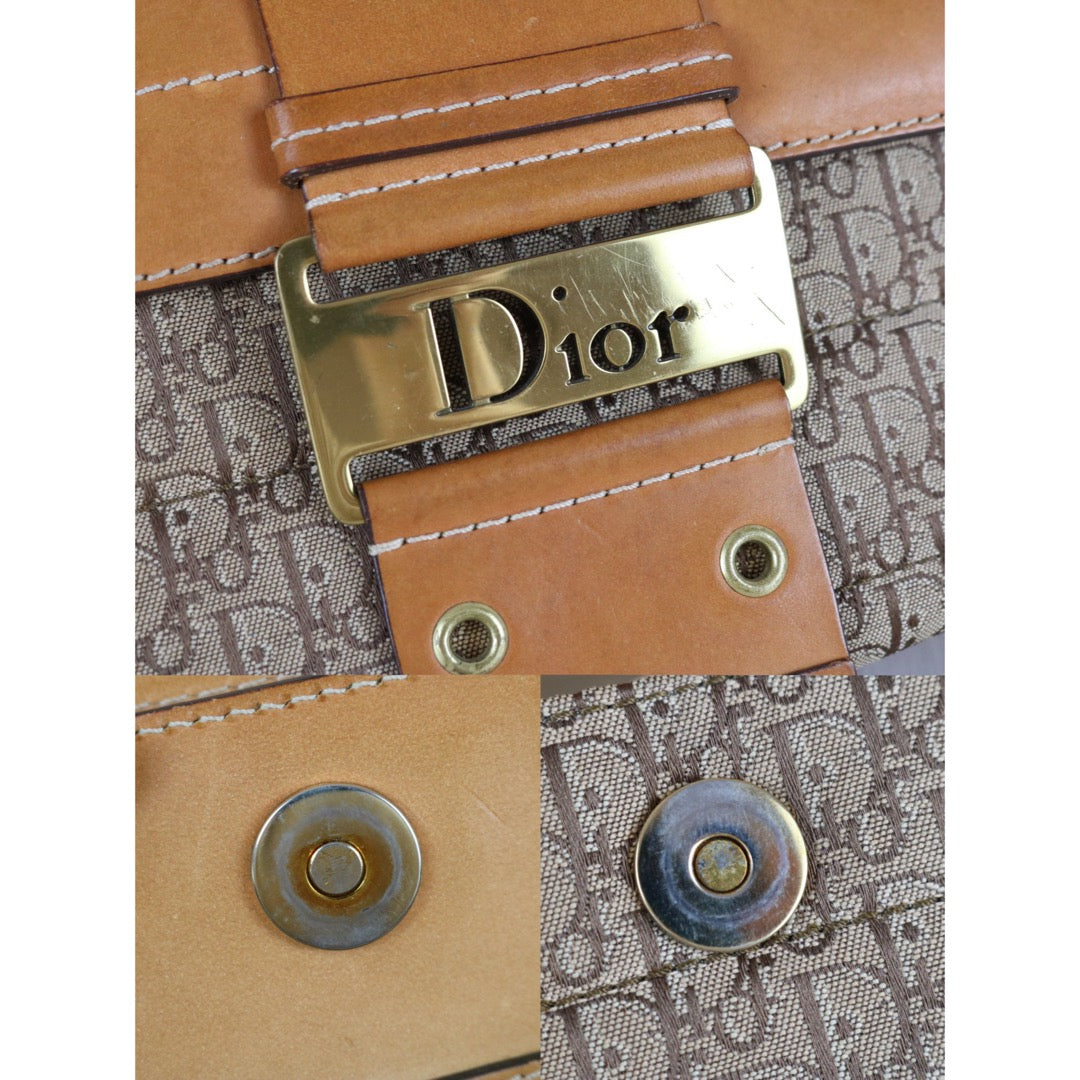 Good ( Rank AB)｜ Dior Punk Canvas Khaki Shoulder Bag ｜S25120401
