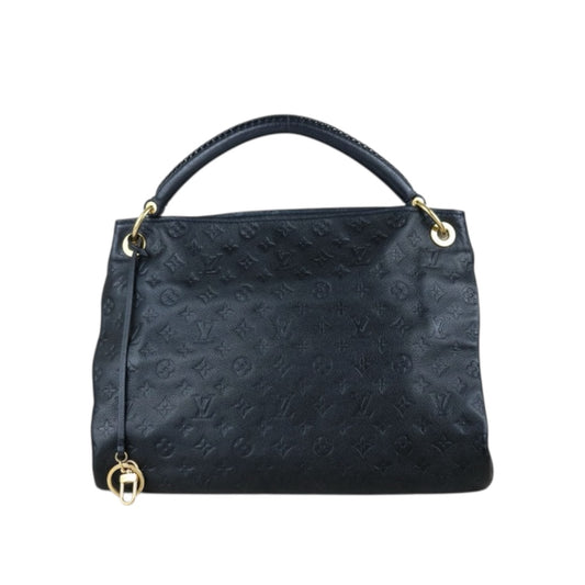 Include Entrupy Certificate of Authenticity｜Good ( Rank AB)｜Louis Vuitton Monogram Empreinte Artsy MM ShoulderBag Black｜S26051104
