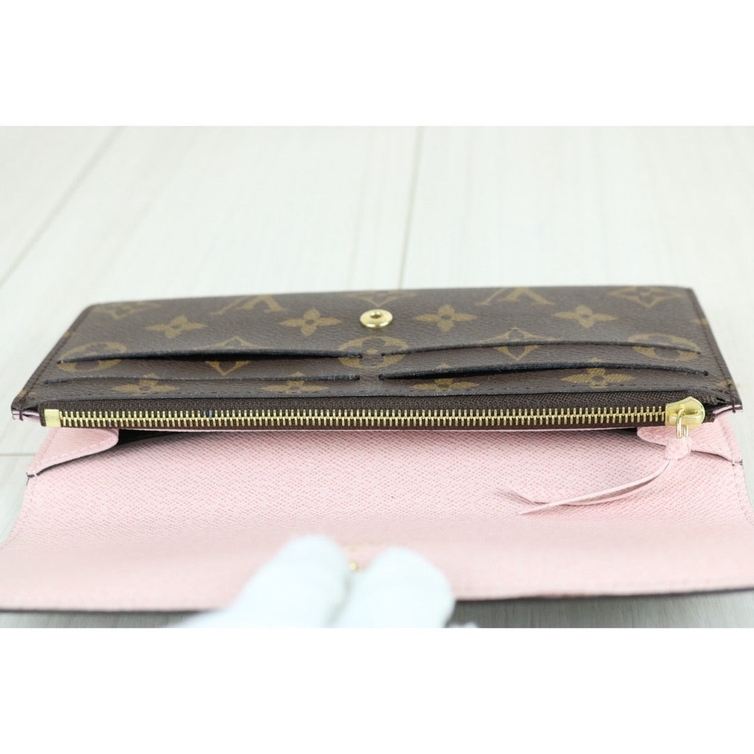 Very Good ( Rank A)｜  LV Monogram Emilie Long Style Wallet ｜S25082512