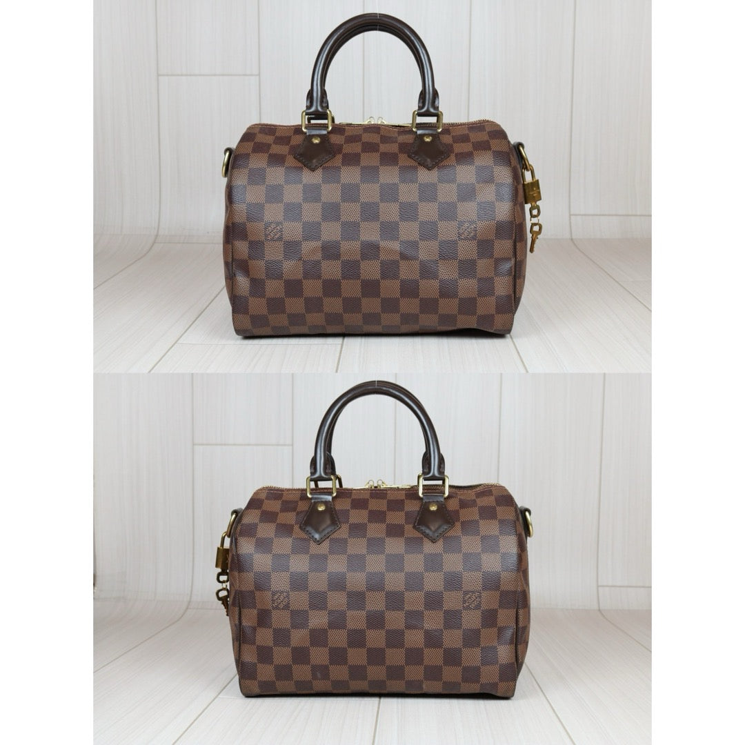 Good ( Rank AB)｜ LV Damier Speedy 25 Hand Bag With Shoulder Strap｜S24071431