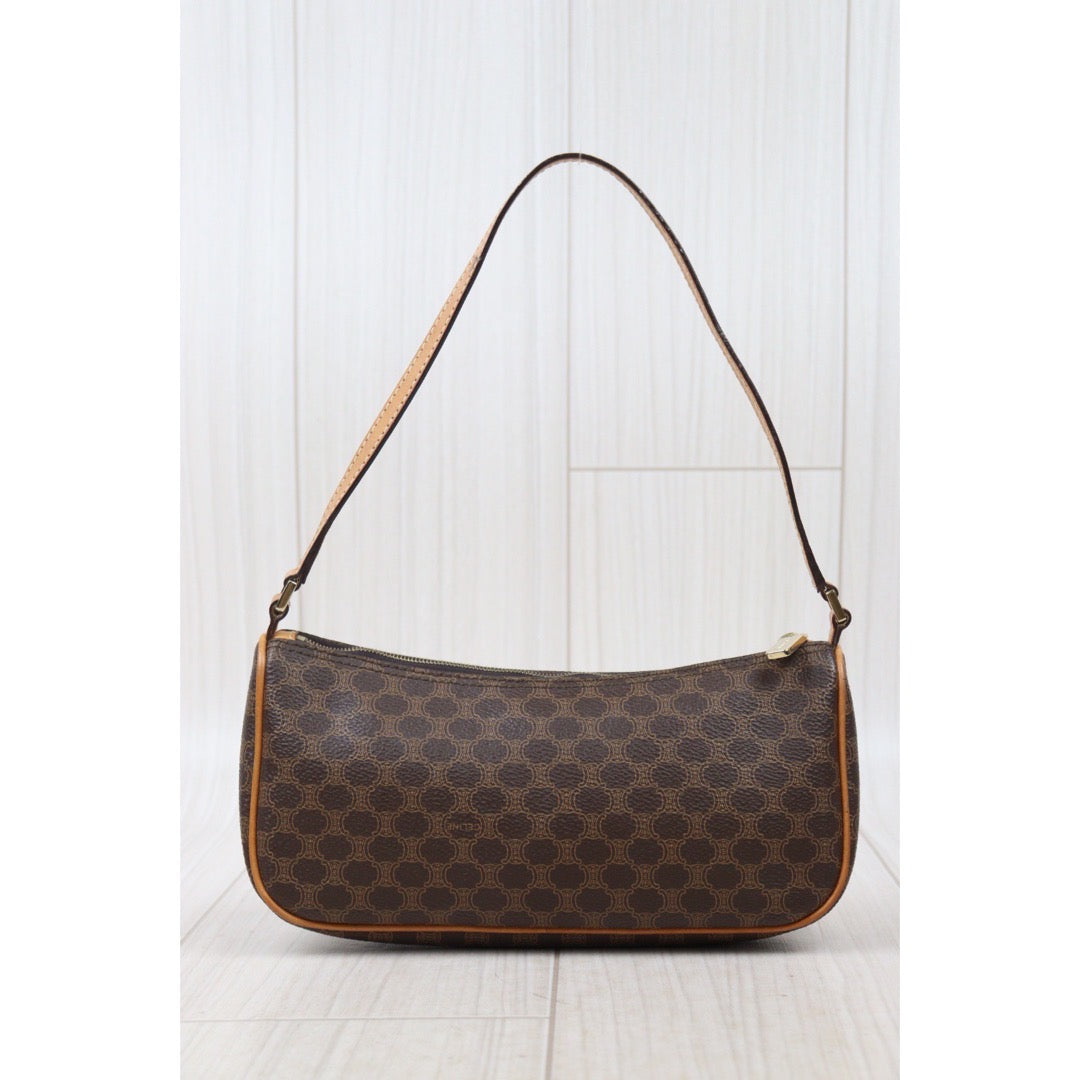 Good ( Rank AB) ｜ CELINE Macadam ShoulderBag ｜24061333