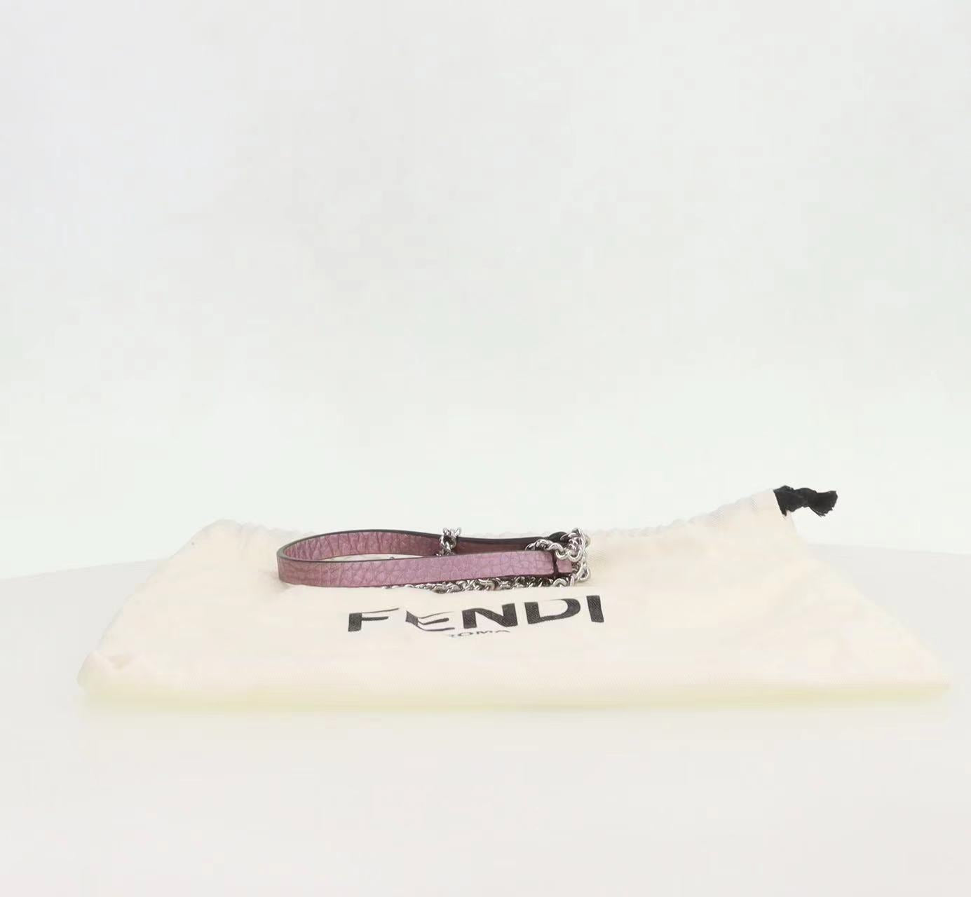 FENDI Zucca Mamma Baguette Shoulder Bag