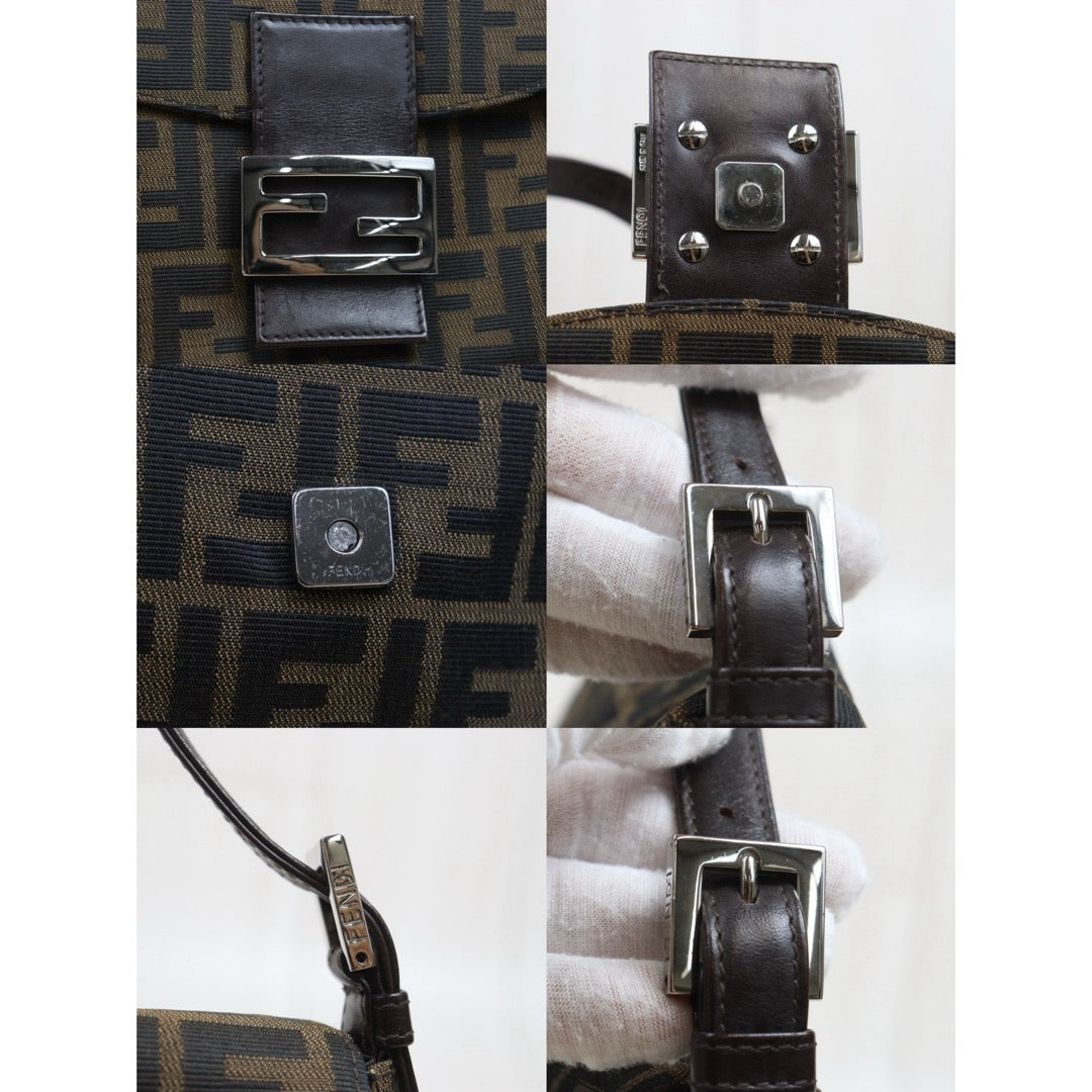 Include Entrupy Certificate of Authenticity｜Very Good ( Rank A)｜ FENDI Mamma Baguette Shoulder Bag  ｜26062912