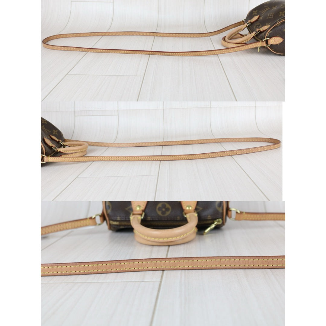 Good ( Rank AB)｜LV Monogram Nano Speedy  Shoulder Bag｜X25101803