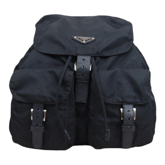 Rank AB｜Prada Nylon Backpack Medium Black｜V23110922