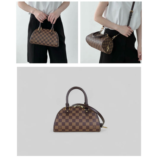 Very Good ( Rank A)｜ LV Damier Rivera PM Handbag With Shoulderstrap｜H25050701