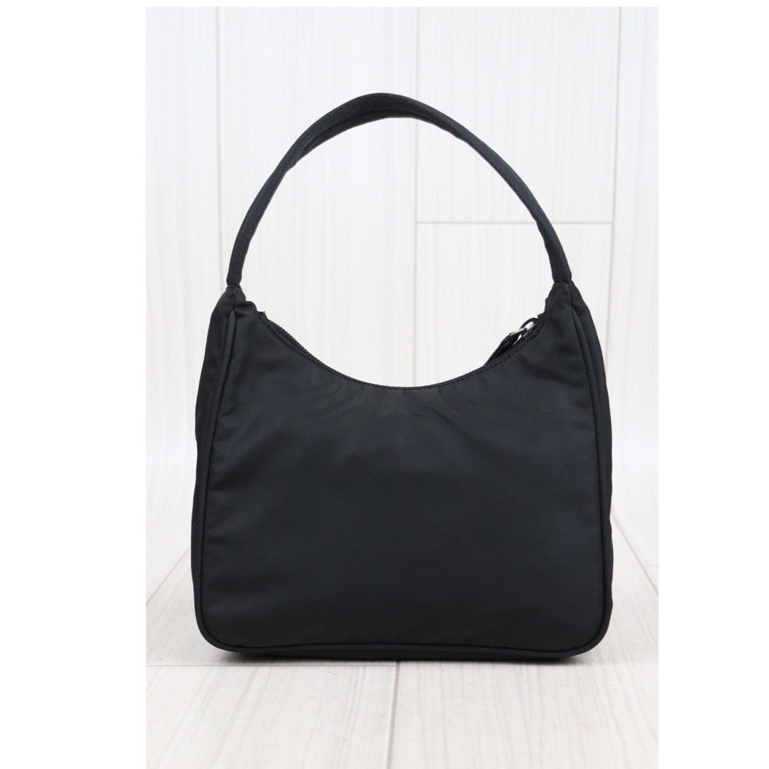 Rank A ｜ PRADA HOBO HandBag Black｜23120805