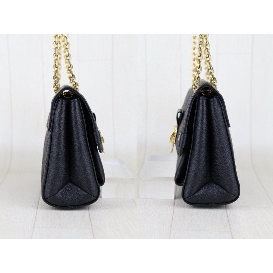 Very Good ( Rank A)｜ LV  Monogram Vavin BB Leather Shoulder Bag Black｜S25011902