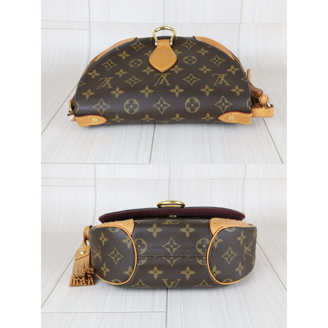 Good ( Rank AB)｜ LV Monogram Saint Cloud Rivet Tassel Shoulder Bag ｜X25081813