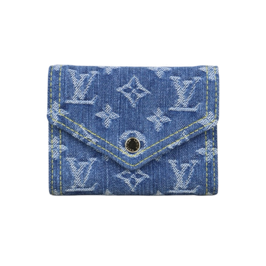 Excellent（Rank SA）｜LV Monogram Denim Wallet  IC Chips Model｜S25092203