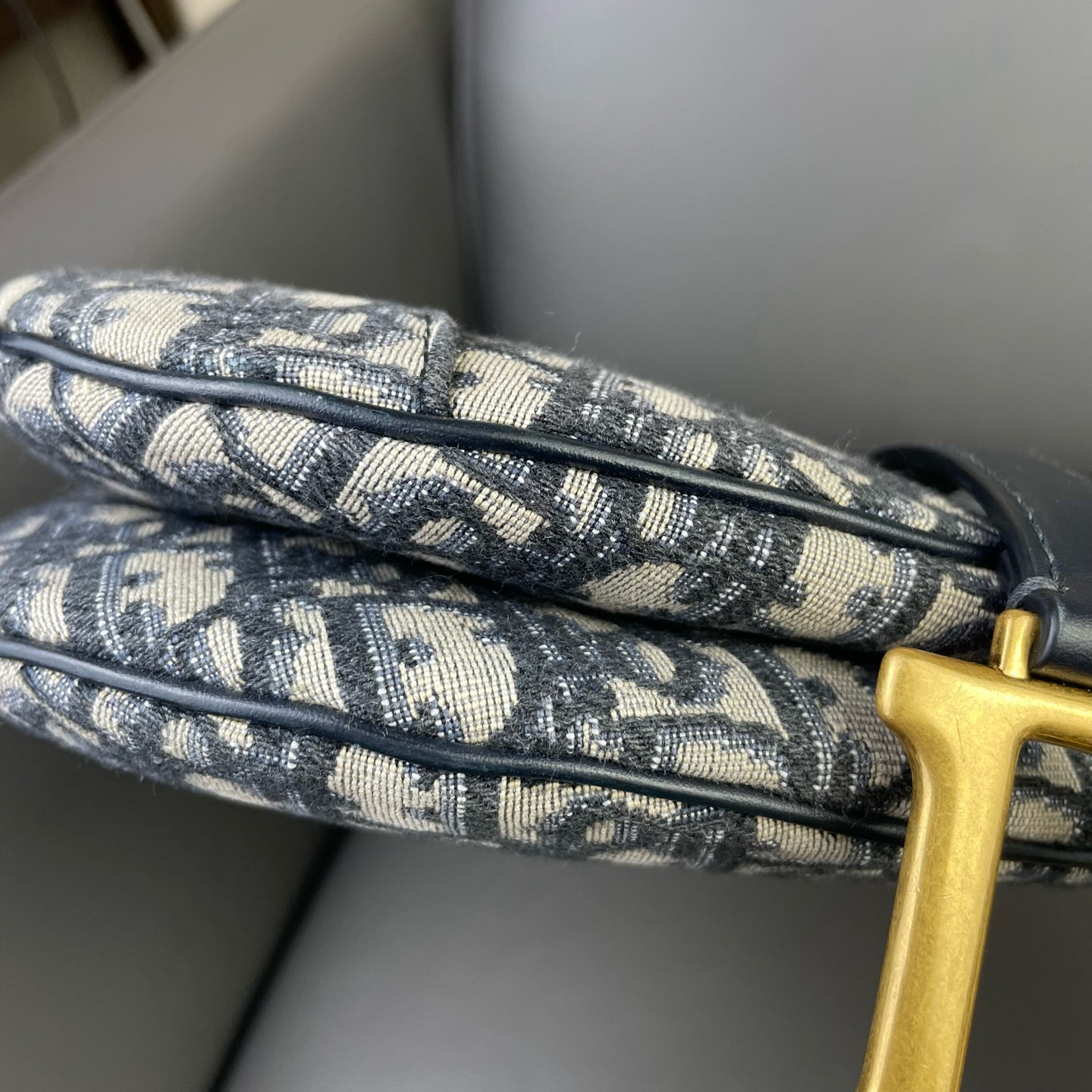 Very Good ( Rank A)｜Dior Trotter Saddle Shoulder Bag Medium