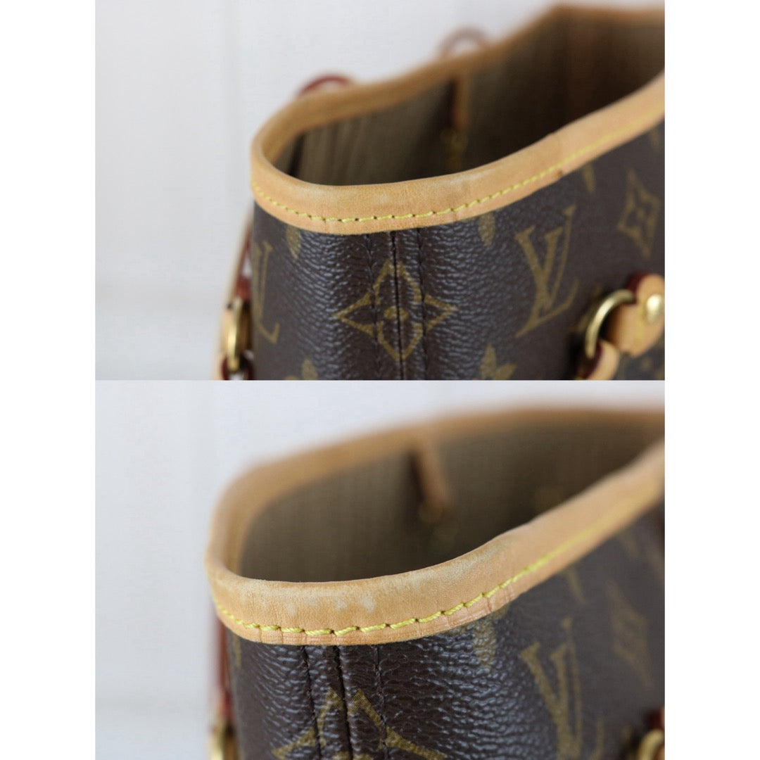 Include Entrupy Certificate of Authenticity｜Good ( Rank AB)｜ Louis Vuitton Monogram Neverful MM ShoulderBag With Pouch  ｜S26030807