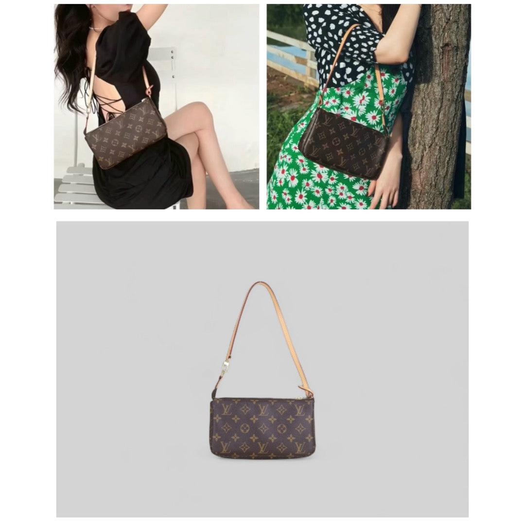 Very Good ( Rank A)｜LV Monogram Pochette Accessoires Current Model｜H25052615