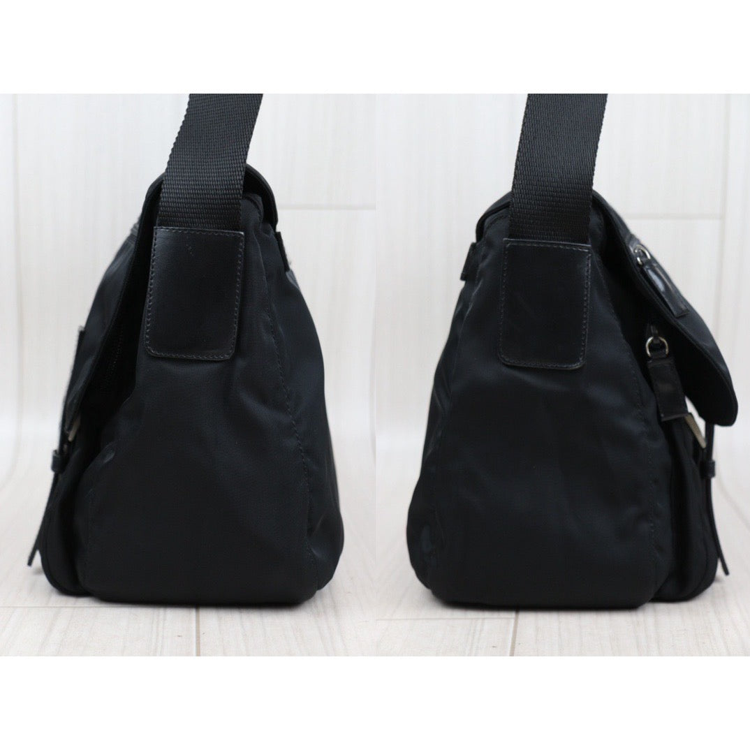 Rank A｜Prada Nylon ShoulderBag Black｜V24030139