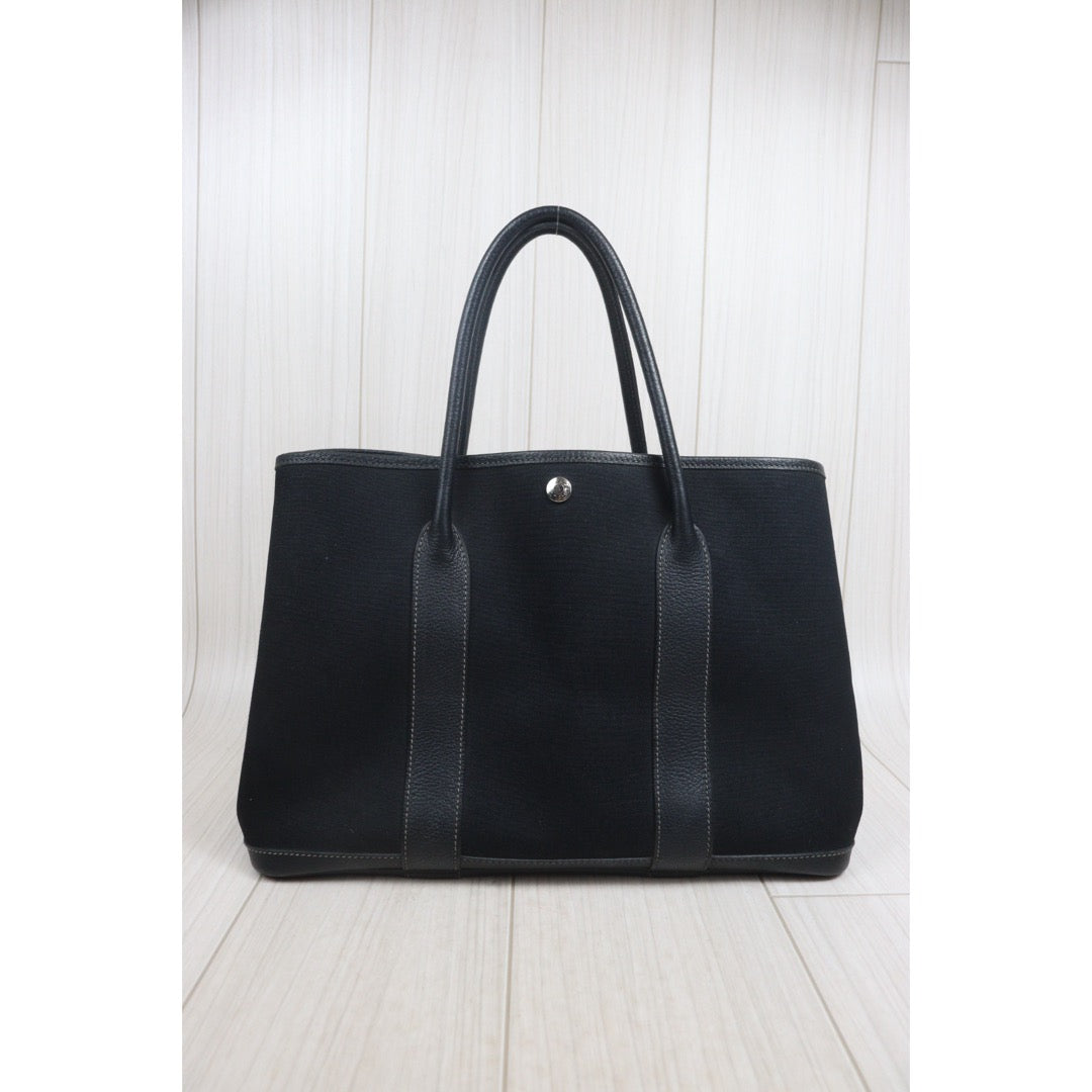 Include Entrupy Certificate of Authenticity｜Good ( Rank AB)｜ HERMES Garden Party PM Handbag □G Stamp Made In 2003 Year｜26082102