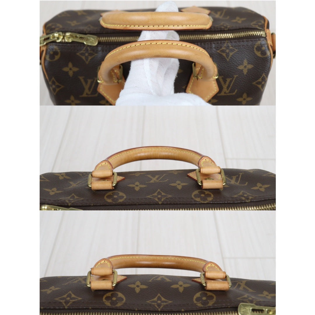 Rank AB ｜ LV Monogram Speedy 25 With Shoulder Strap｜23112714