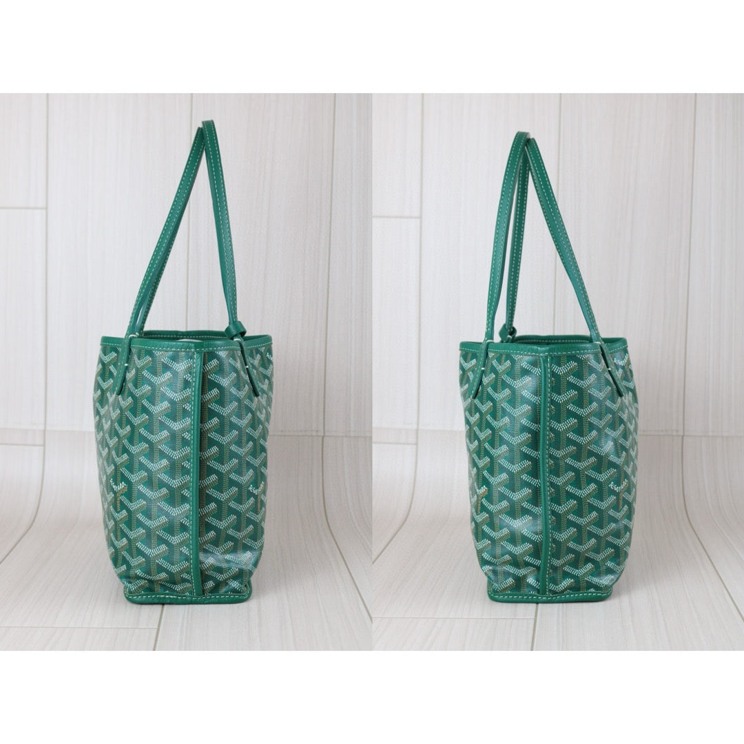 Very Good ( Rank A)｜ Goyard Mini Tote Bag Green｜B24111203