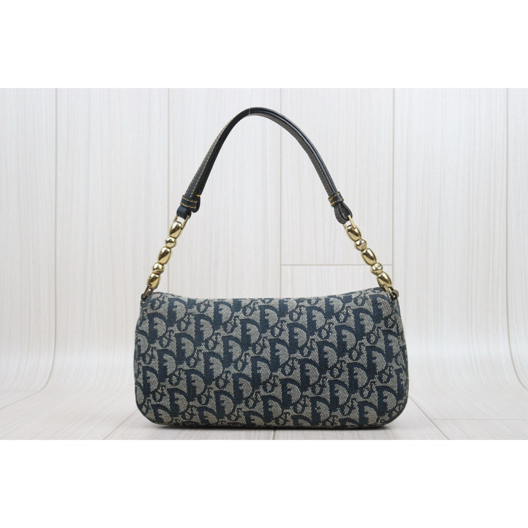 Good ( Rank AB)｜ Dior Trotter Half Moon Shoulder Bag ｜V25060512