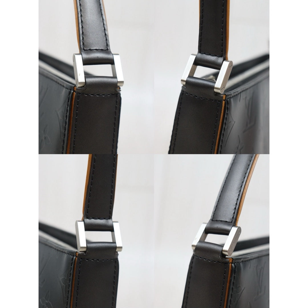 Very Good ( Rank A) ｜ LV Matte Vernis Steel Gray Fowler Shoulder Bag｜25110609