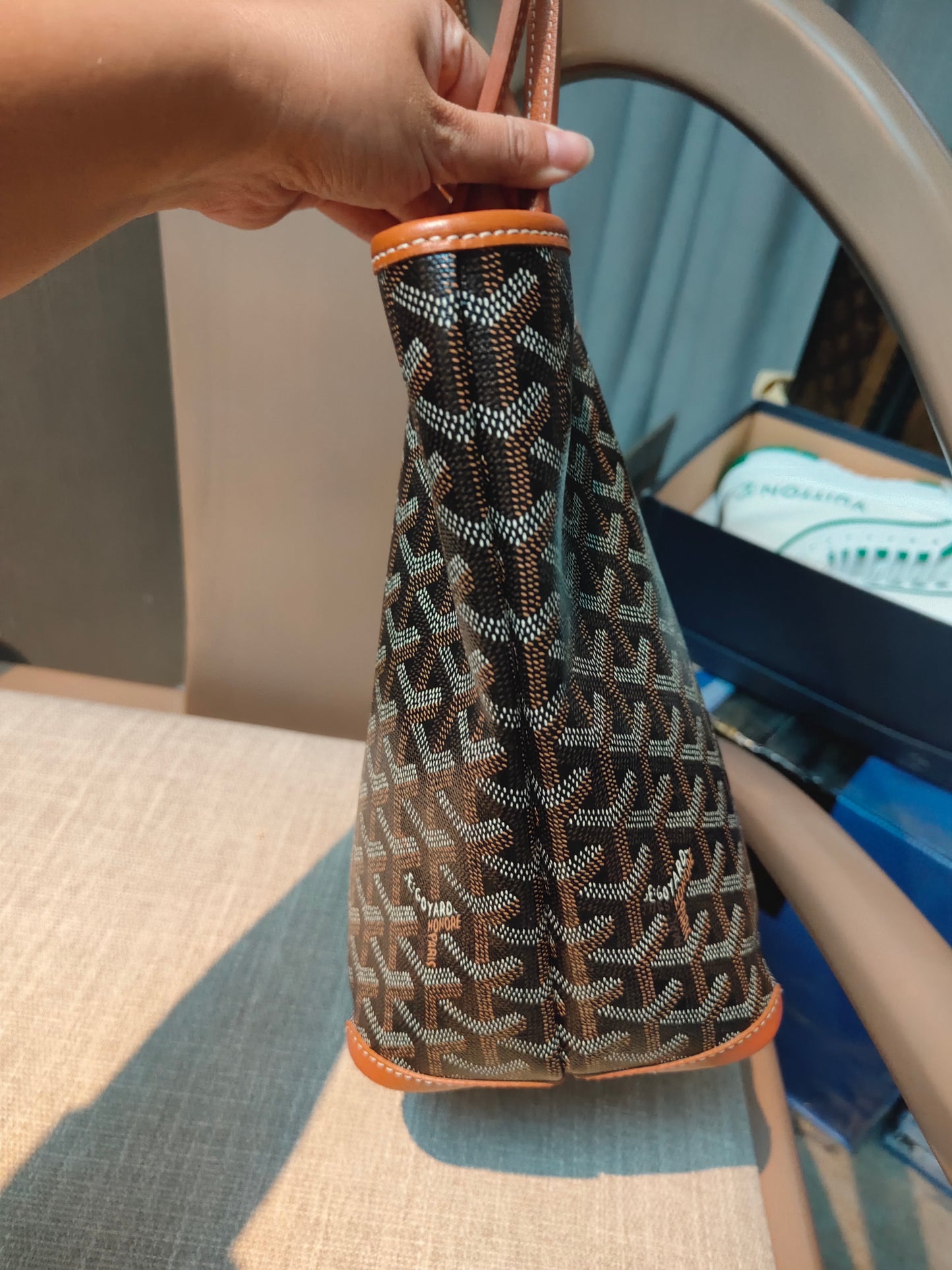 deposit｜Goyard Tote Bag Brown