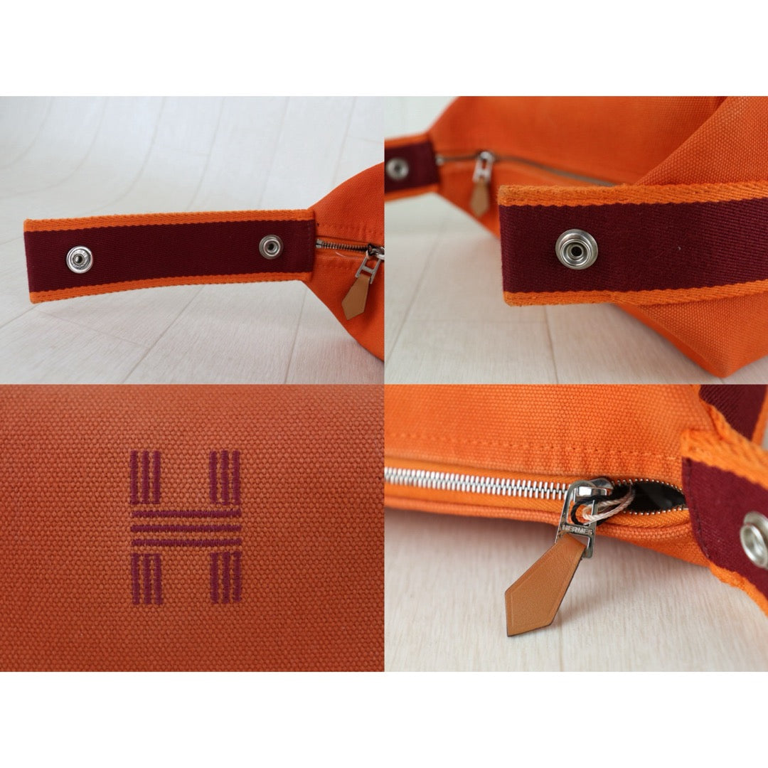 Include Entrupy Certificate of Authenticity｜Very Good ( Rank A)｜ HERMES Bride-a-Brac PM Handbag Orange Feu｜S26090726