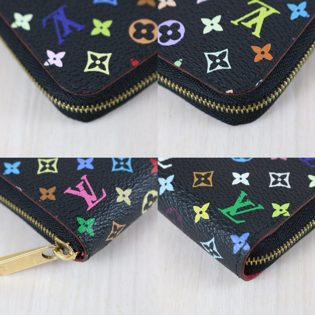 Include Entrupy Certificate of Authenticity｜Good ( Rank AB)｜ Louis Vuitton Monogram Multicolor Zippy Coin Wallet ｜X26100717