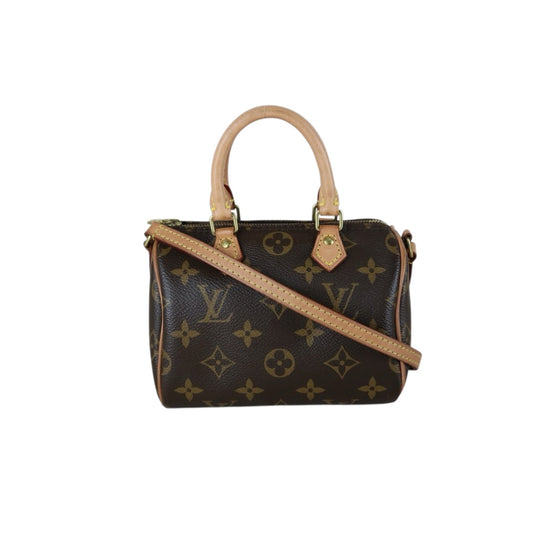 Good ( Rank AB)｜LV Monogram Nano Speedy  Shoulder Bag｜X25101803