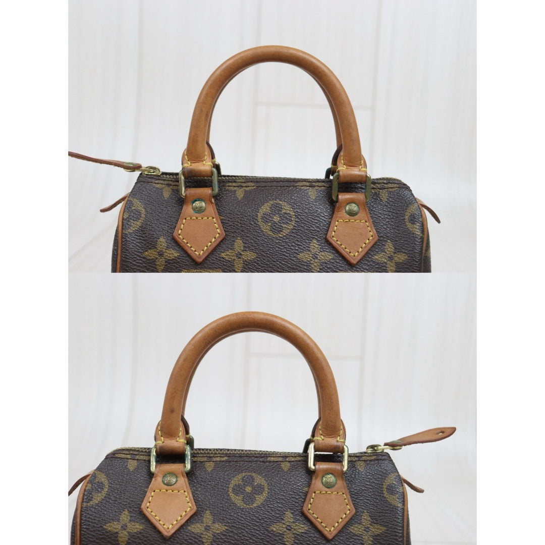 Good ( Rank AB)｜ LV Monogram Mini Speedy Handbag With Shoulderstrap｜25092606