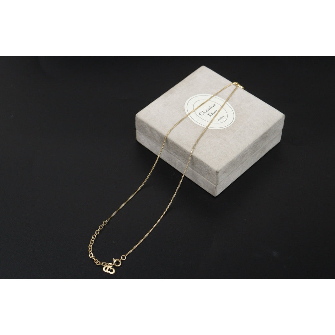 Very Good ( Rank A)｜ Dior CD  Necklace Earring Set ｜25062608