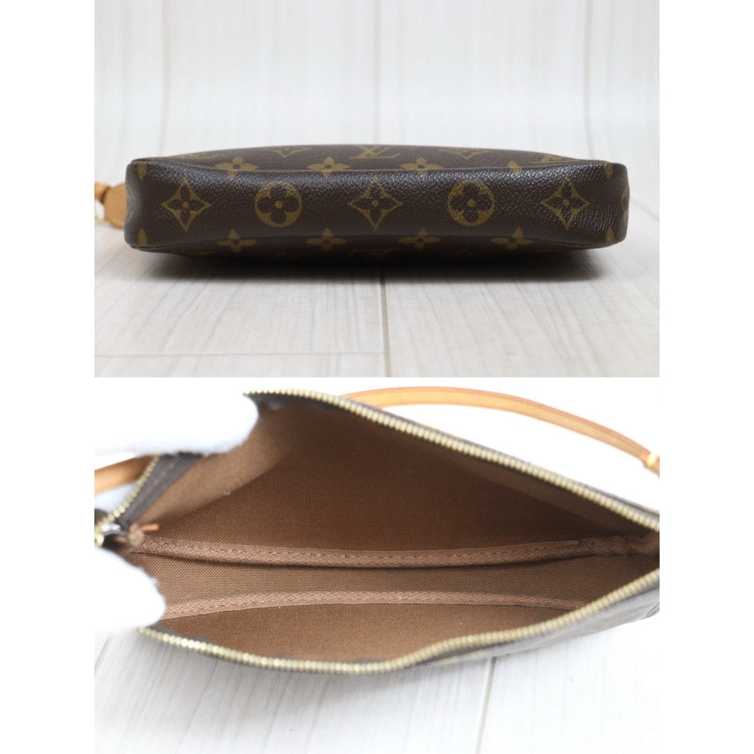 Include Entrupy Certificate of Authenticity｜Good ( Rank AB)｜Louis Vuitton Monogram Pochette Accessoires ｜26040806