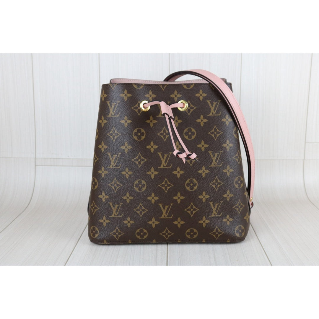 Excellent（Rank SA） ｜ LV Monogram Neo Noe Shoulder Bag Pink Current Model｜S25073003