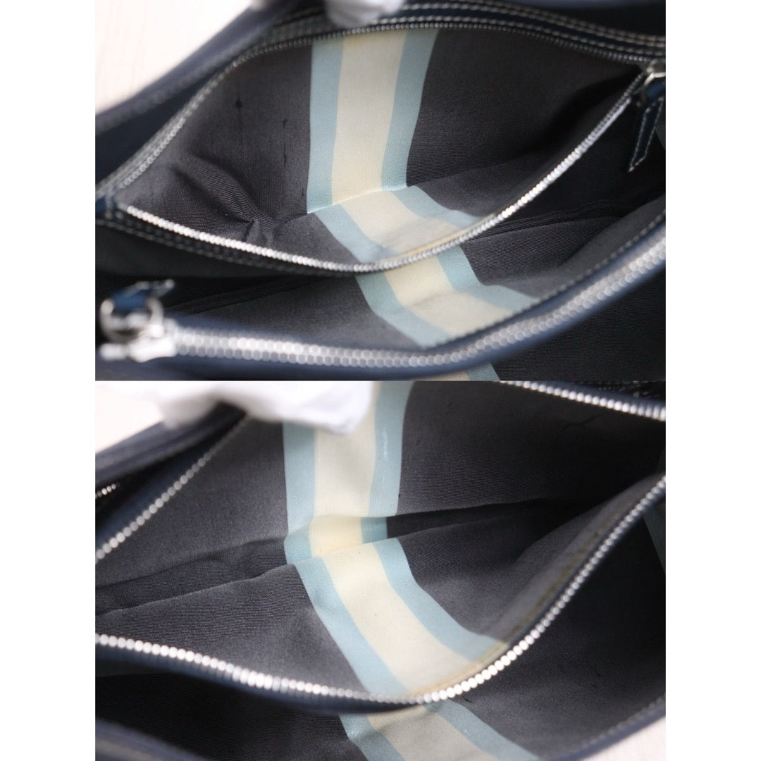 Include Entrupy Certificate of Authenticity｜Good ( Rank AB)｜  FENDI Denim  Shoulder Bag  ｜26082105
