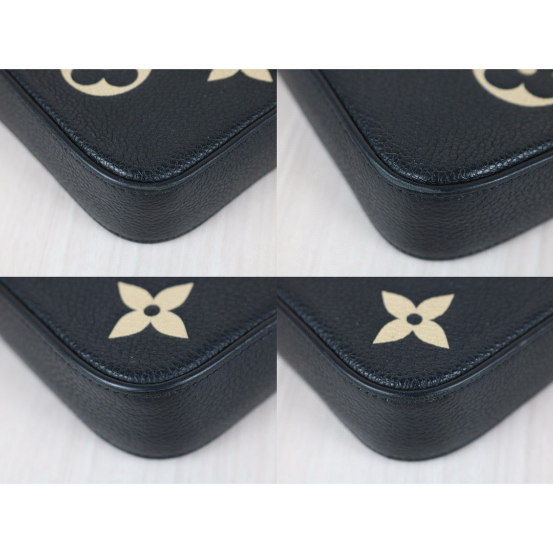 Good ( Rank AB)｜LV Monogram Pochette Felicie Shoulder Bag Black｜B25041504