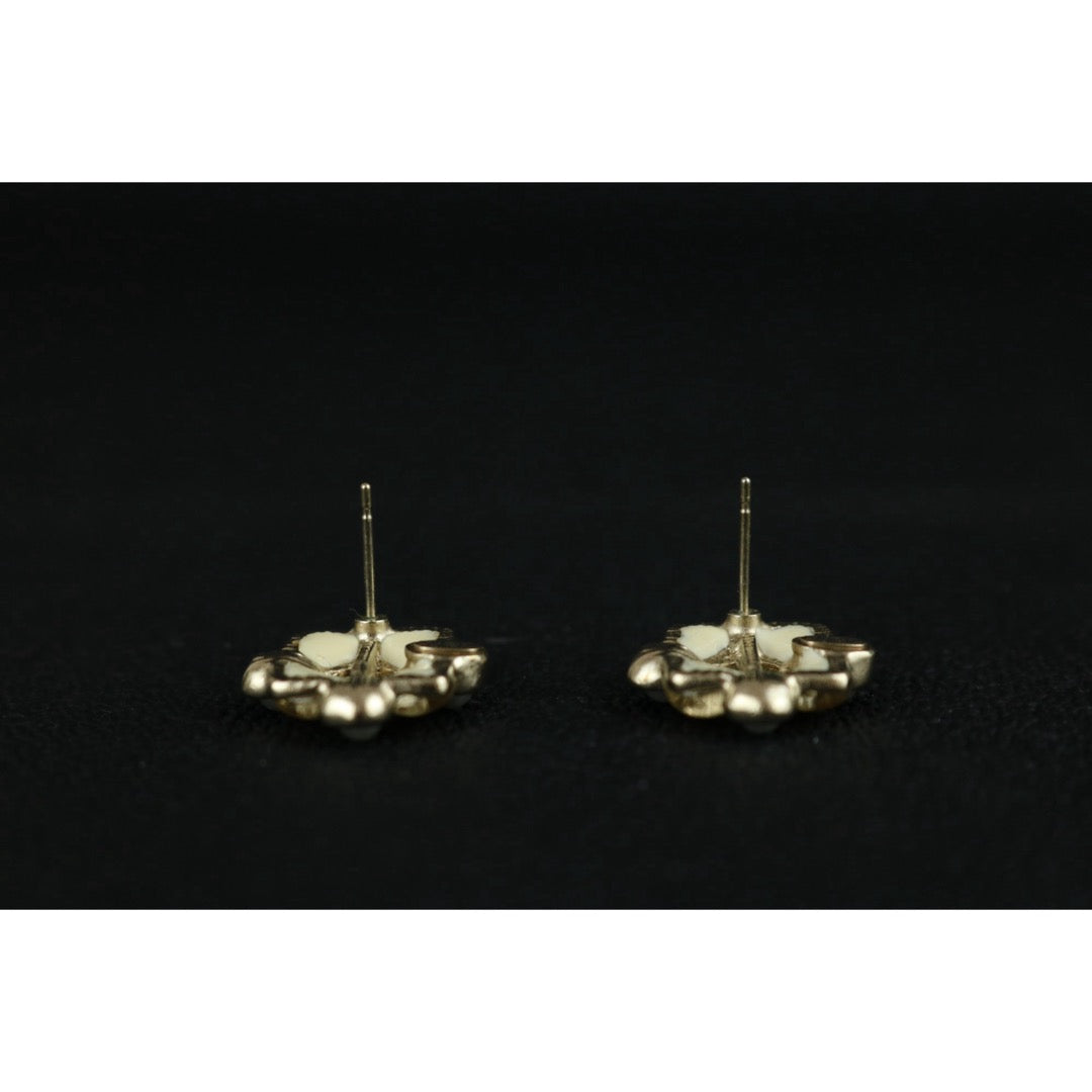 Include Authentic Detective Certificate of Authenticity｜Very Good ( Rank A) ｜CHANEL A16P Coco Mark Pearl Earrings Made In 2016Year ｜X25040602