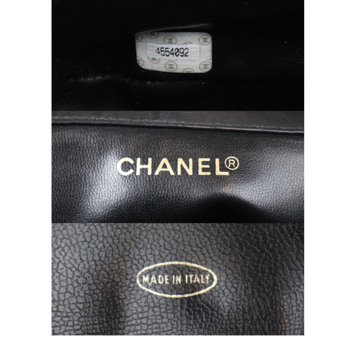 Rank A ｜CHANEL Matrasse Lamb Skin Backpack Made In 1996～1997 Year ｜23121301