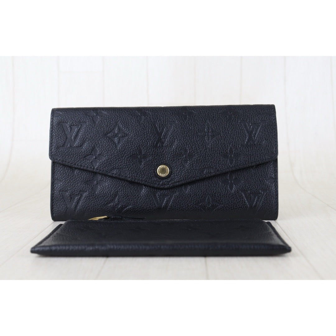 Include Entrupy Certificate of Authenticity｜Good ( Rank AB)｜Louis Vuitton Monogram  Empreinte Long Style Wallet｜S26083019