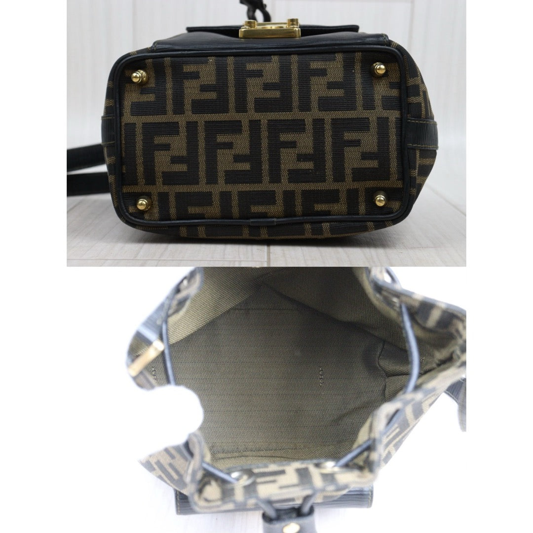 Very Good ( Rank A)｜ FENDI Zucca Mamma Mon Tresor Shoulder Bag｜25060511