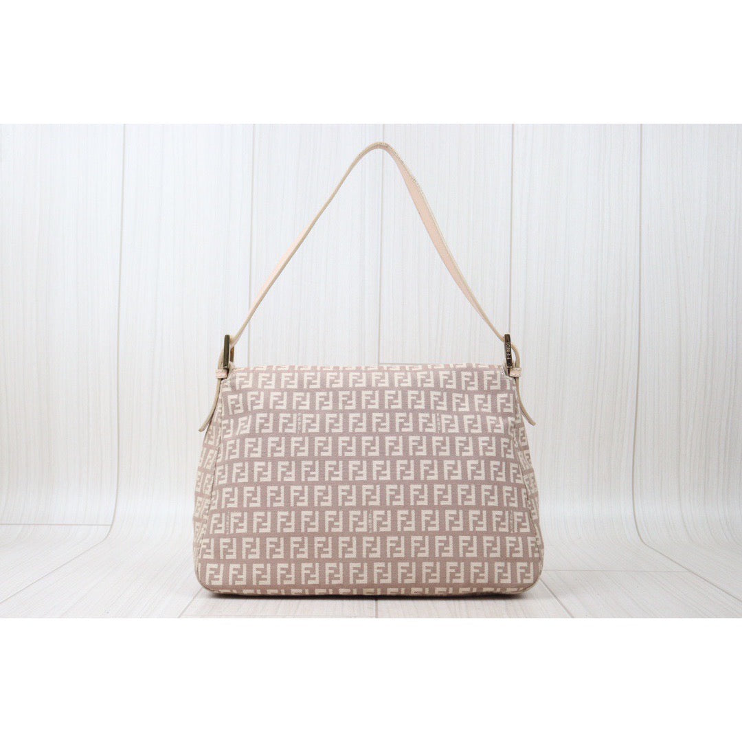 Rank A｜  FENDI Mamma Baguette Shoulder Bag Pink ｜24070919