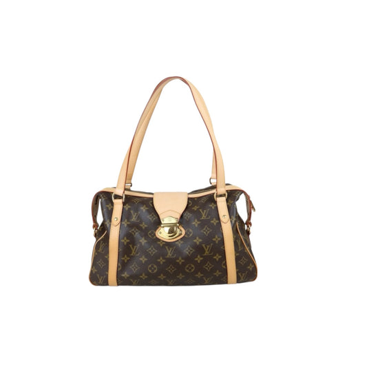 Include Entrupy Certificate of Authenticity｜Very Good ( Rank A)｜Full Set Louis Vuitton Monogram Stresa PM Shoulder Bag ｜X26041604
