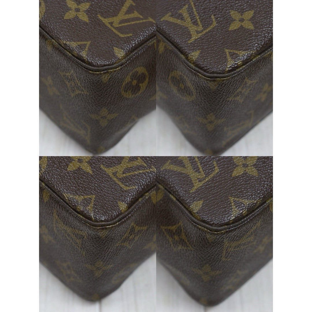Include Entrupy Certificate of Authenticity｜Good ( Rank AB)｜ Louis Vuitton Truth Toilet 28 Monogram Makeup Pouch｜26070313