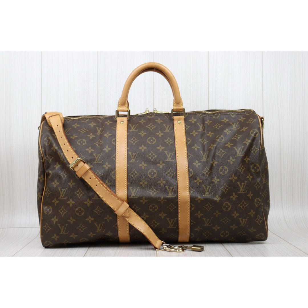 Good ( Rank AB)｜ LV Monogram Keypol Bandrière 50 With Shoulderstrap｜25022008