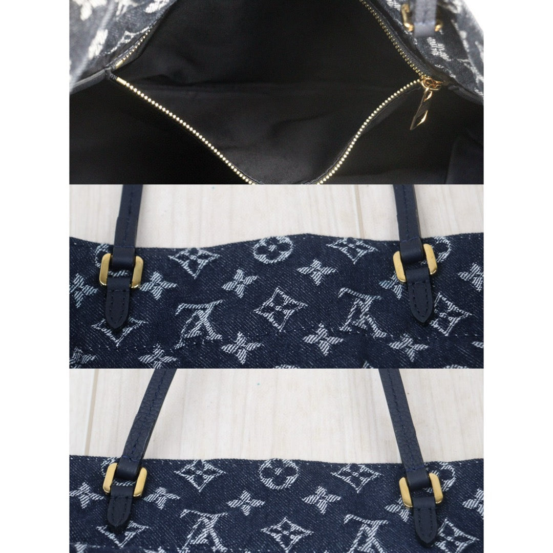 Very Good ( Rank A)｜ LV Monogram Denim Tote Bag Shoulder Bag ｜P24110115